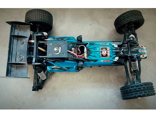 El coche de carreras