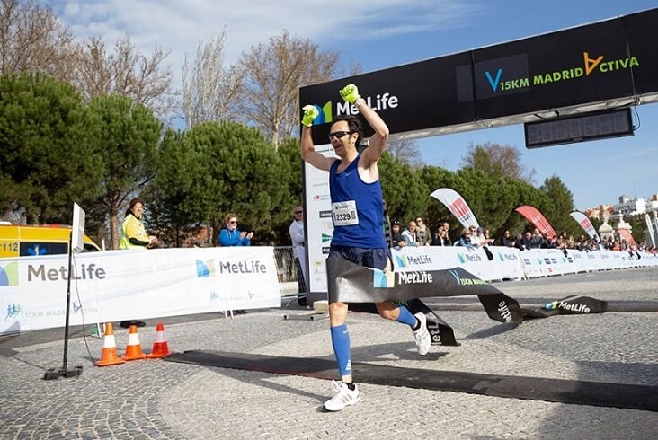 Ganador V Edición de la Carrera 15Km MetLife Madrid Activa